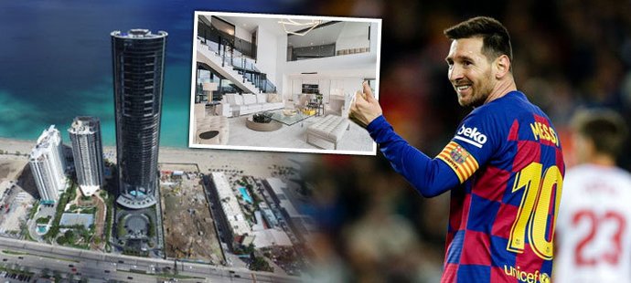 Lionel Messi si koupil luxusní apartmán na Floridě