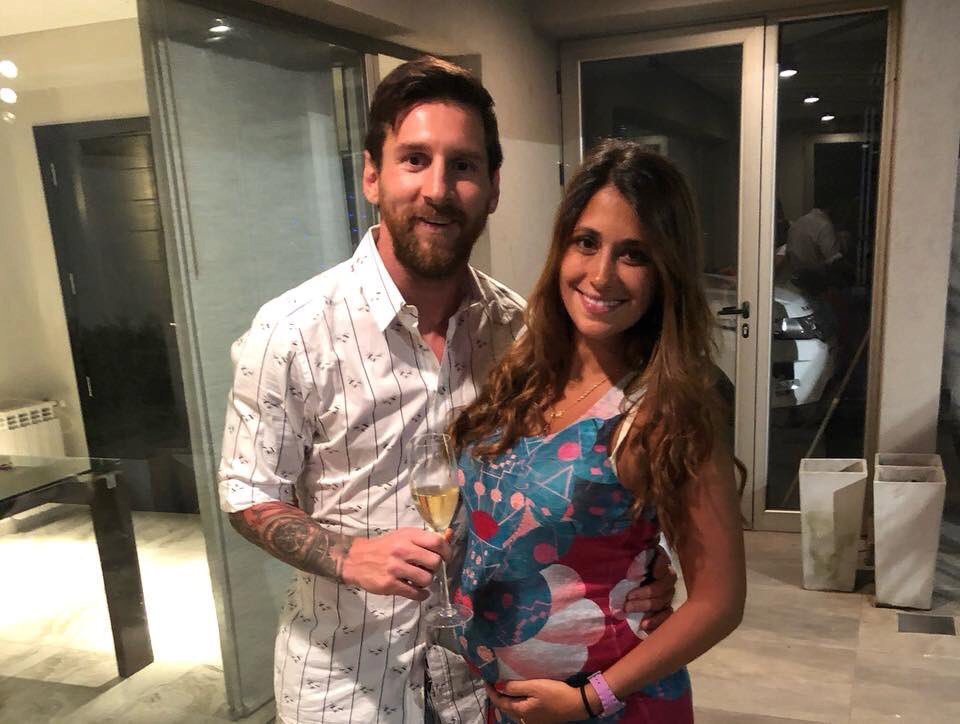 Leo Messi s manželkou Antonellou