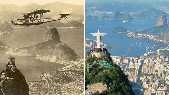 Rio de Janeiro v roce 1930 a nyní, Brazílie