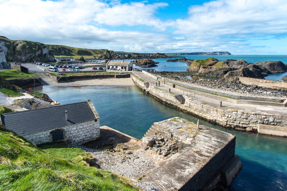 Severoirské městečko Ballintoy