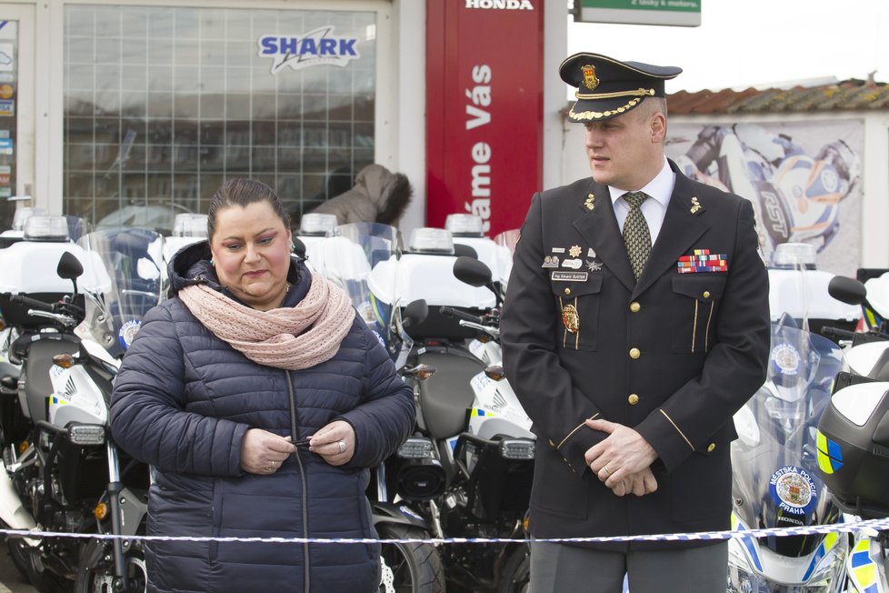 Strážníci se budou prohánět na 44 nových motocyklech.