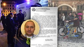 Šéf strážníků městské policie v Praze 1 poslal svých podřízeným drsný dopis.