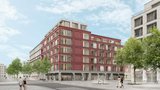 Bydlení pod zelenou střechou. Praha 7 staví městské byty, dům navrhli Apropos Architects