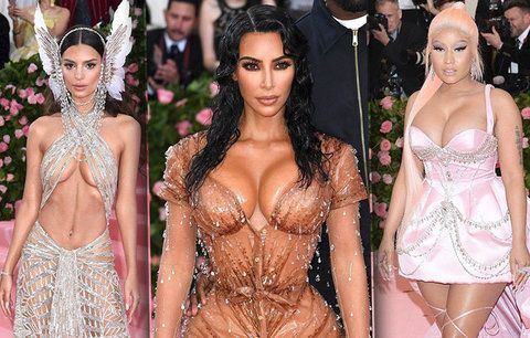Vražedné dekolty na Met Gala 2019: Kim Kardashian nezklamala! Zepředu, ani zezadu!