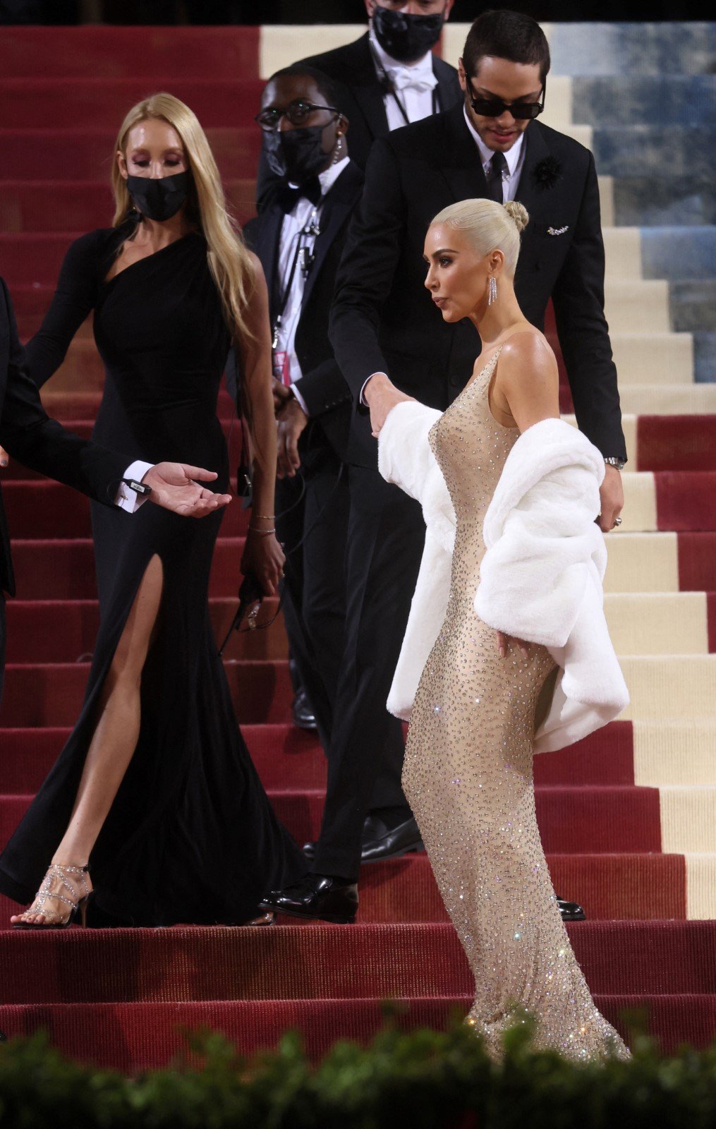 Met Gala 2022: Kim Kardashian a Pete Davidson