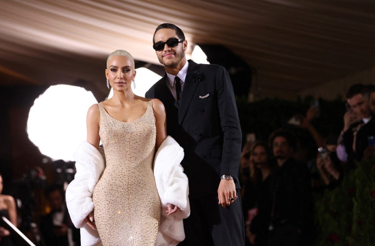 Met Gala 2022: Kim Kardashian a Pete Davidson