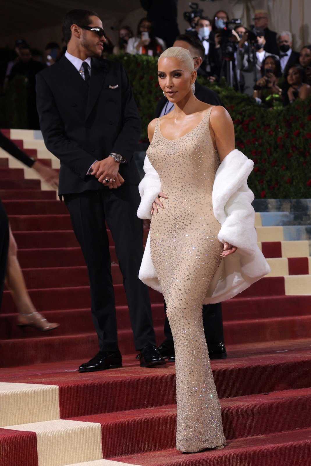 Met Gala 2022: Kim Kardashian a Pete Davidson