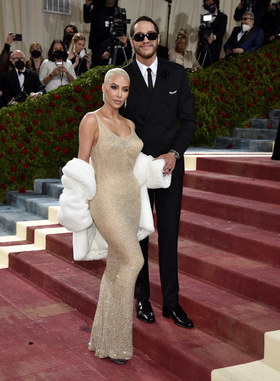 Met Gala 2022: Kim Kardashian a Pete Davidson