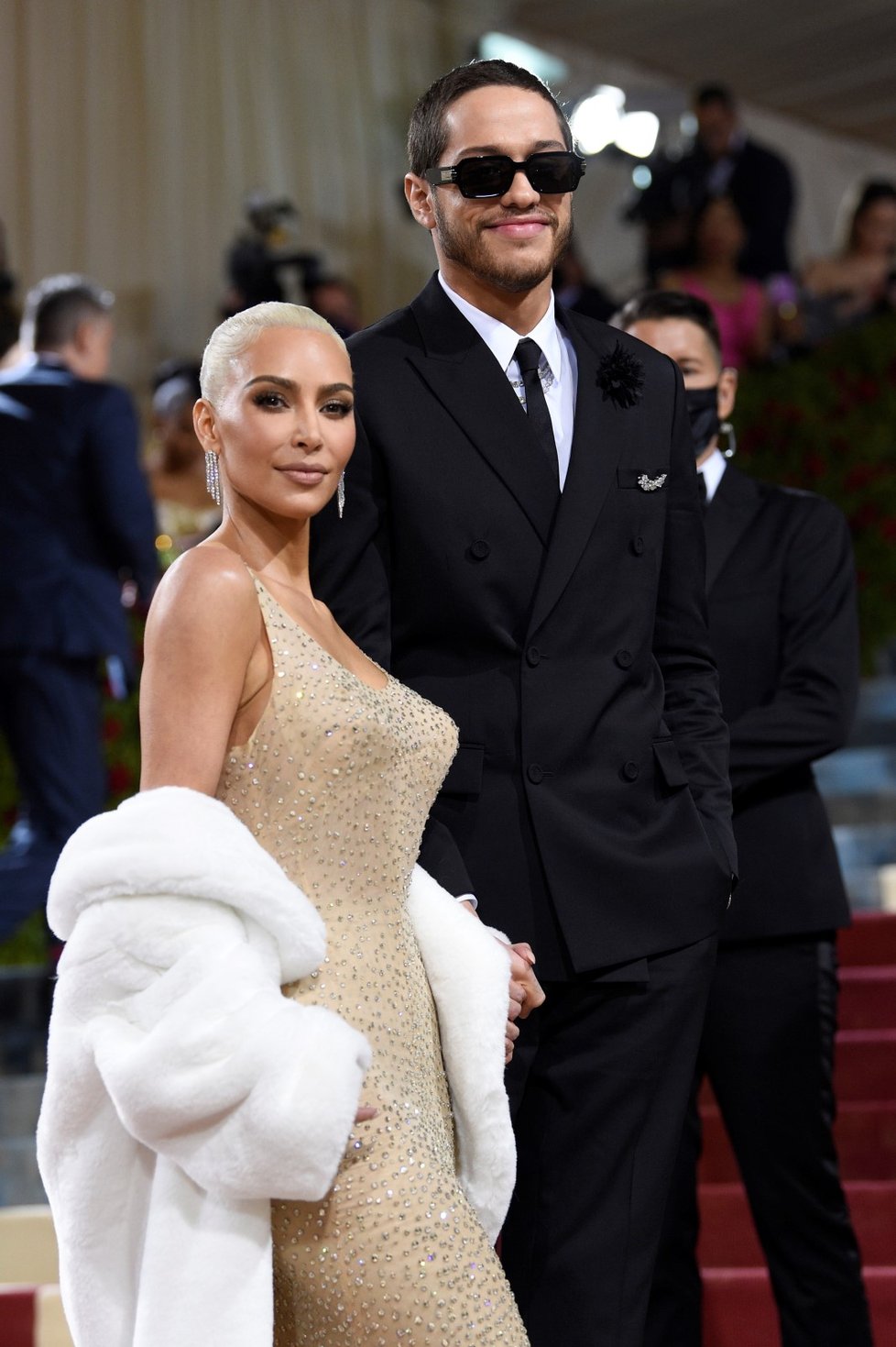 Met Gala 2022: Kim Kardashian a Pete Davidson