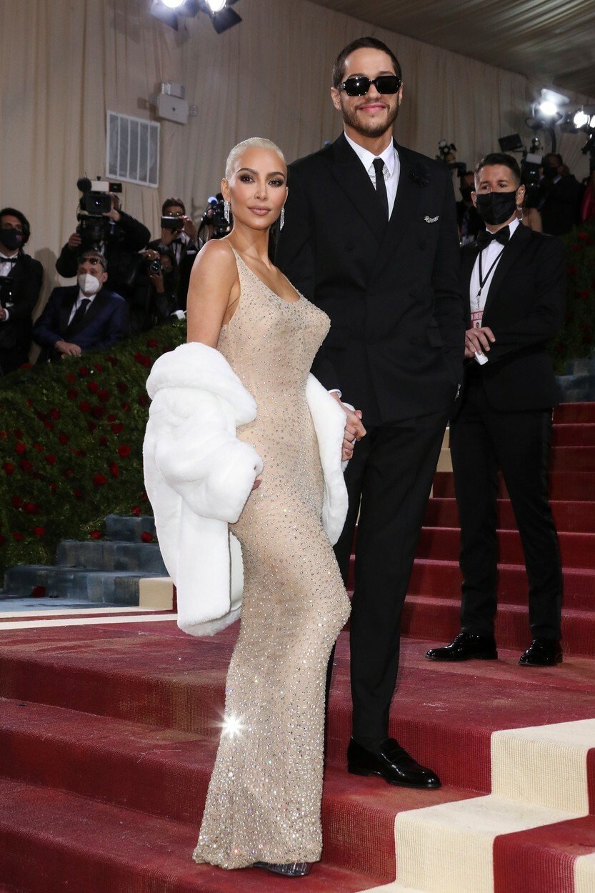 Met Gala 2022: Kim Kardashian a Pete Davidson