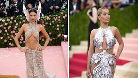 Souboj sexy těl! Kdo si troufl na nejodvážnější róbu na Met Gala?