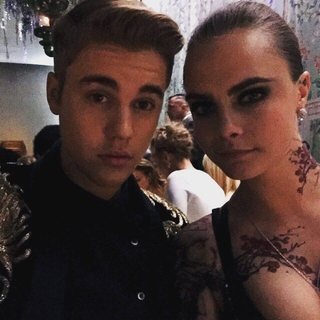 Cara s Justinem Bieberem