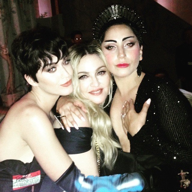 Katy Perry, Madonna a Lady Gaga