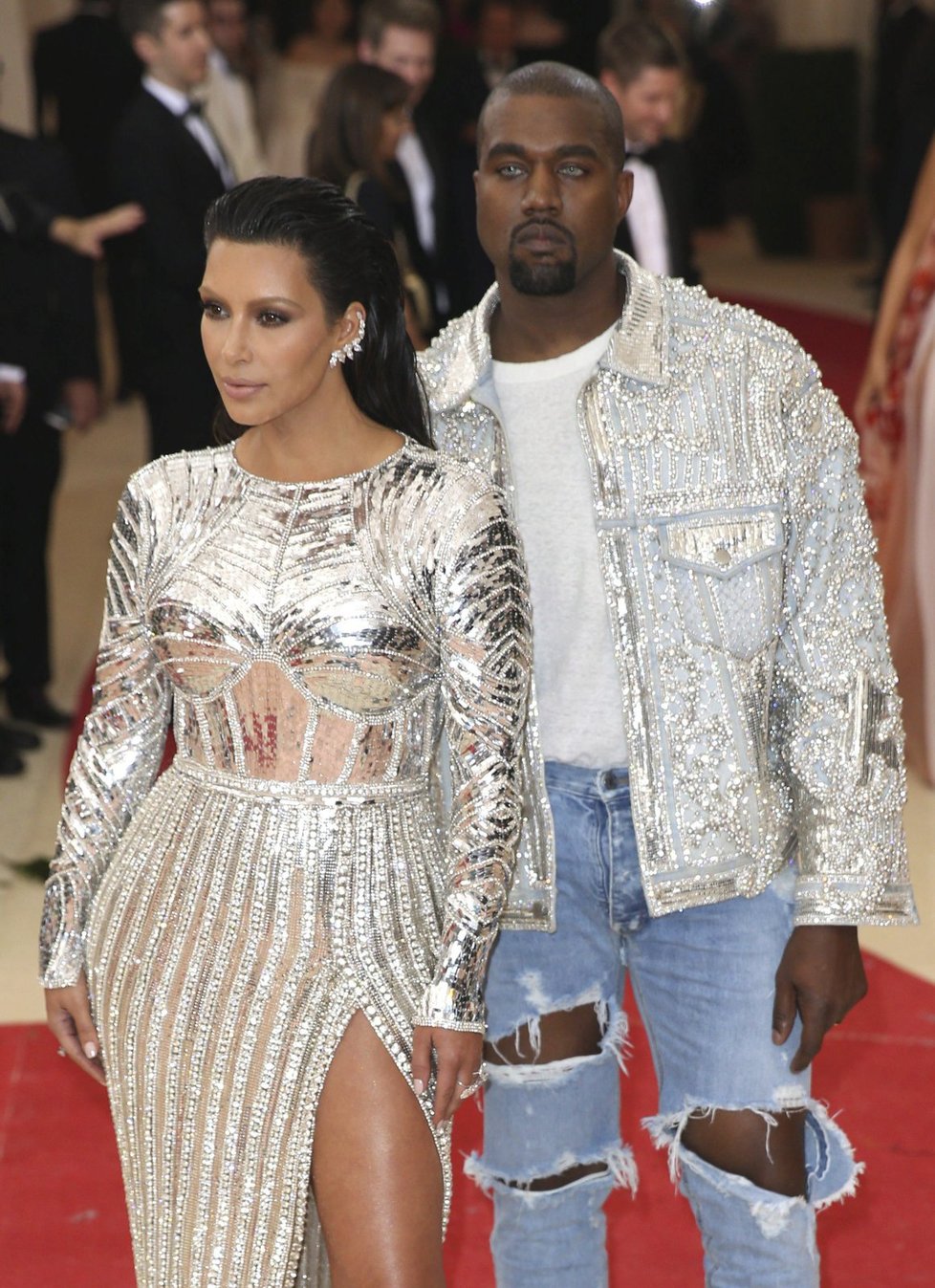 Kim Kardashian (35) a Kanye West (38)