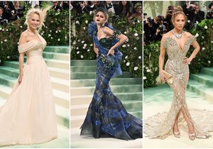 Met Gala 2024: Nejúchvatnější róby oblékla Zendaya, Jennifer Lopez a Pamela Anderson. Kdo přehlídku vynechal?