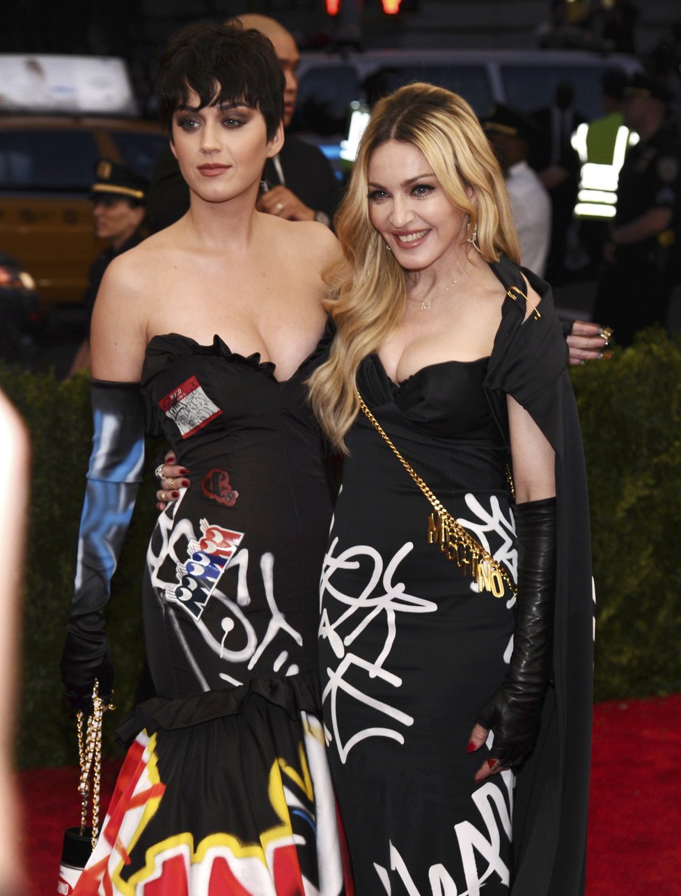 Madonna a Katy Perry