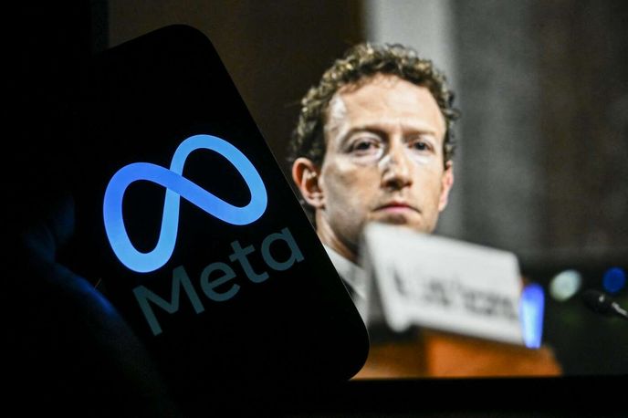 Šéf firmy Meta Mark Zuckerberg Šéf firmy Meta Mark Zuckerberg