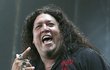 Vládce hromového hlasu, nefalšovaný americký indián Chuck Billy z Testament.