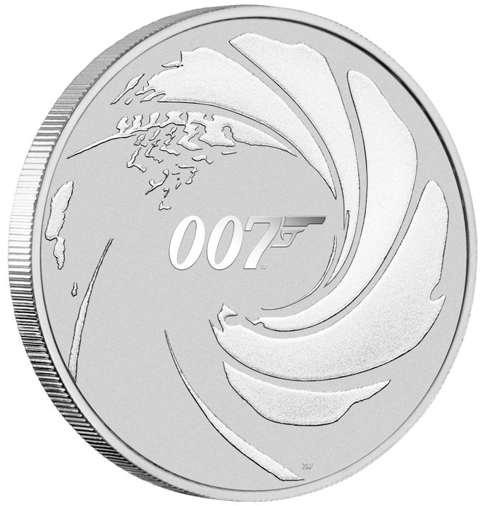 Stříbrná investiční mince James Bond, Golden Gate, 1390 Kč