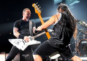Metallica otřásá pražským stadionem Eden