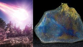 Duhový meteorit nalezený v Kostarice zažil počátek sluneční soustavy! Může obsahovat stavební složky pro život.