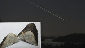 Unikátní úkaz mohli lidé spatřit před rokem 17. května, meteorit ale našel hledač Miroslav Maršík teprve 30. července 2016 a Astronomickému ústavu se ozval teprve letos v březnu.