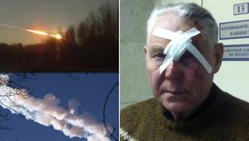 Meteorit zranil v Rusku přes 700 lidí