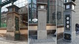 Technologický skvost u Masaryčky: Po obnově sloupek ukazuje počasí, ovládá světla i křižovatku!