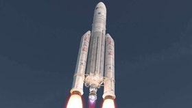 Novou družici Meteosat vynáší Ariane 5.