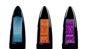 Meteorologická stanice Garni 901 přichází s velkým displejem 142 x 50 mm a možností osvětlení třemi volitelnými barvami.