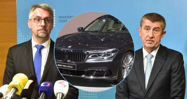 Luxusní BMW pro ministry budou. I když se Babiš nad jejich nákupem tak rozohnil