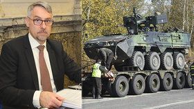 Ministerstvo obrany obnovilo smlouvu na servis bojových vozidel Pandur