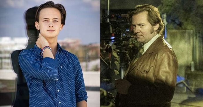 Představitel sériového vraha Straky Maxmilián Kocek a legendárního Jiřího Markoviče Petr Lněnička