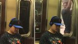Sebevražedná jízda metrem: Muž nedoběhl metro, tak se zavěsil na dveře!