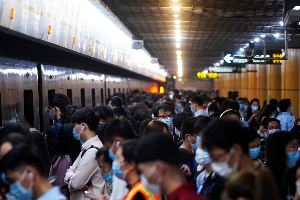 Metro v Číně (11.5.2021)