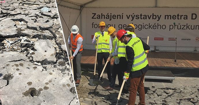 Zahájení geologického průzkumu a zároveň výstavby metra D v Praze