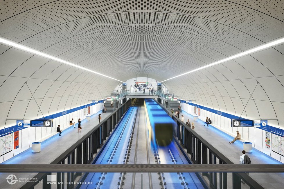 Stavba metra D byla zahájena 21. dubna 2022.