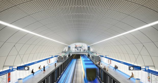 Ve čtvrtek 21. dubna 2022 byla slavnostně zahájena stavba metra D