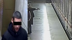 Ozbrojenec v metru: Muž na Hradčanské mířil pistolí na pasažéry v soupravě! Policii se sám přihlásil