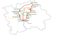 Metro O - plán trasy