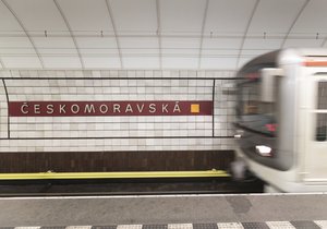 Stanice metra Českomoravská. (ilustrační foto)