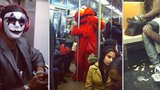 Veřejná doprava není vždy otrava: Newyorské metro je plné exotů!