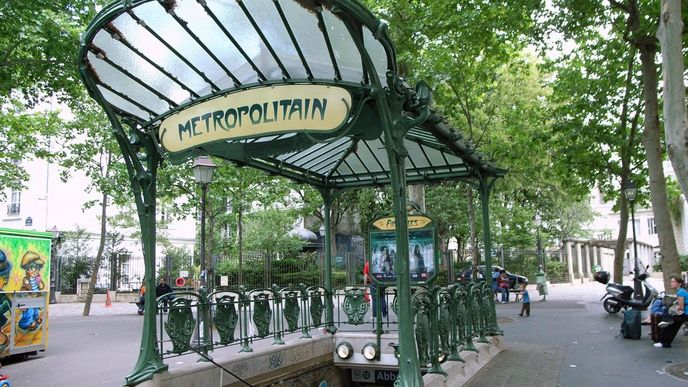 metro Paříž