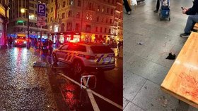 Ve stanici metra Můstek pobodala při konfliktu žena muže.