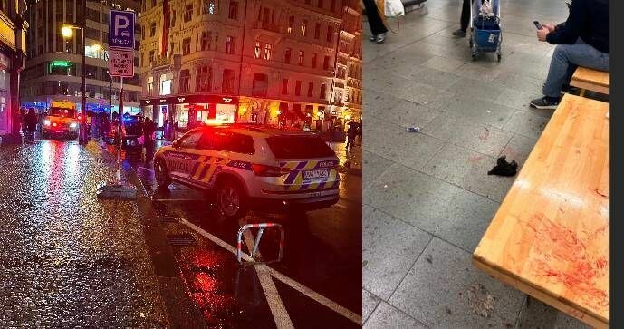 Ve stanici metra Můstek pobodala při konfliktu žena muže.