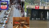 Do metra se vylila třetina rybníka Svět: Povodeň 2002 ochromila i tramvaje