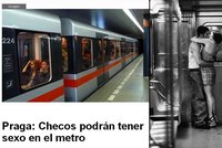 Chystají vagon pro Čechy, kteří chtějí mít sex přímo v metru? Diví se v Chile