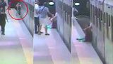 Děsivé video: Ženě se zasekla taška v metru, souprava ji táhla až do další zastávky