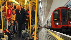 Nikdo z cestujících v londýnském metru nepustil sednout postaršího muže s hůlkou.