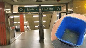 V metru na Skalce probíhá rekonstrukce.